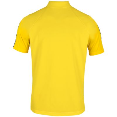 2. Men's adidas MT14 TRG polo shirt yellow D83215
