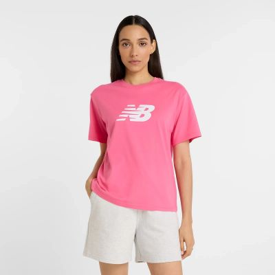 4. New Balance Sport Jersey Relaxed Logo W WT43583DAB