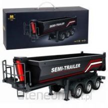 RC Huina 1509 Metal Remote Controlled Tipper Semi-trailer Black 1:18
