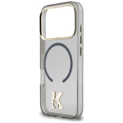 6. Karl Lagerfeld IML K Head Logo MagSafe Case for iPhone 17 Pro - Black