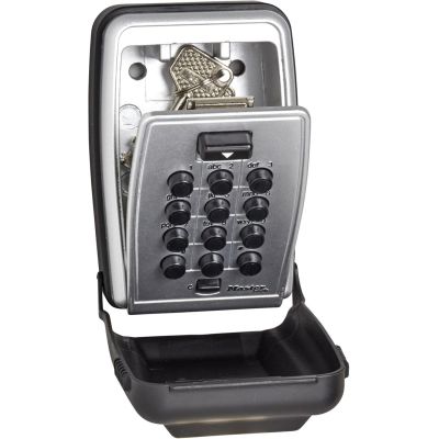 6. MASTER LOCK 5423EURD Safe Wall Safe Black, Gray