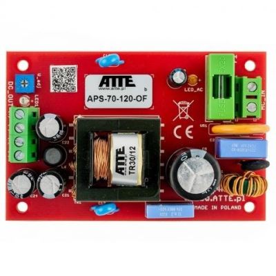 SMPS 12V 6A 72W ATTE APS-70-120-OF power supply