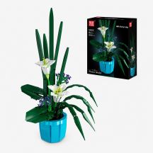 Mold King Fairy Lily Bouquet 10023 | Building Block Set | 1513 Pieces