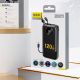 2. Dudao K13 10000mAh Powerbank with Built-in Cable - Black