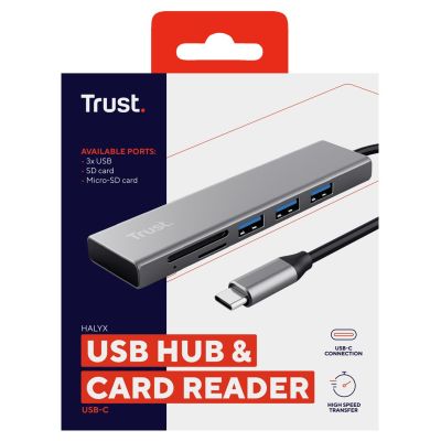 2. Trust HALYX FAST USB-C HUB CARD READER
