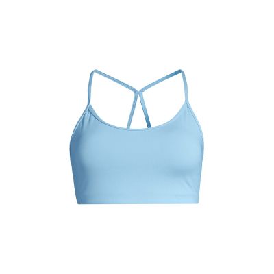 3. CASALL Sleek Strappy Sports Bra, Blue