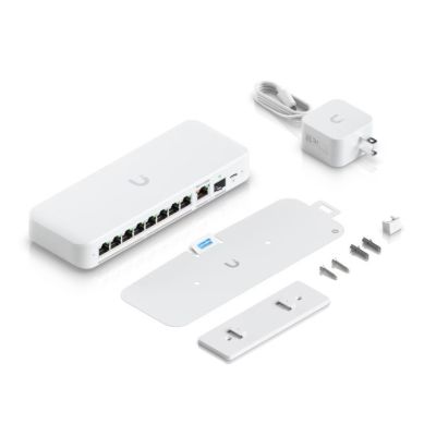 2. Switch Ubiquiti UniFi 9p Managed Multigigabit/10G (USW-Flex-2.5G-8-EU)