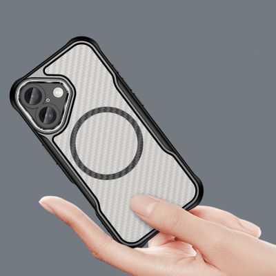 5. Leading Series MagSafe Silicone Case for iPhone 16 - Black