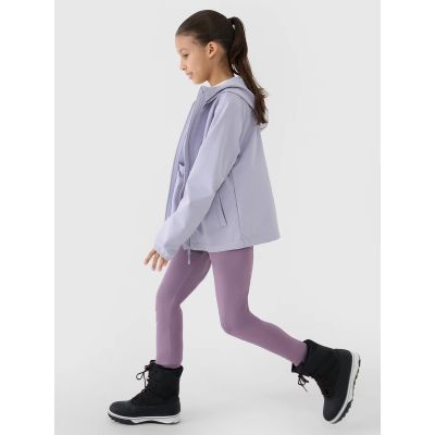 2. Girls' windproof softshell jacket NeoDry 5000 4FJWSS25TSOFF305-27S