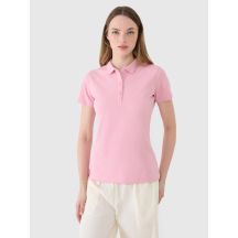 Women's slim polo shirt 4F 4FWMM00TPTSF365-56S