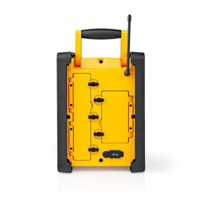 5. Nedis RDFM3100YW radio Workplace Digital Black, Yellow