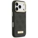 4. Guess 4G Logo Plate MagSafe Case for iPhone 18 Pro / 17 Pro – Black