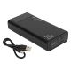 5. BLOW POWER BANK 20000MAH QC+PD 20W + LIGHTNING BLACK PB20E
