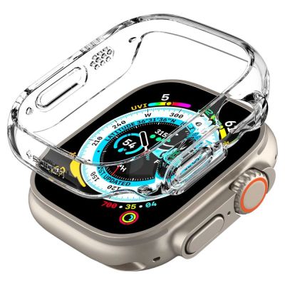 3. Spigen Thin Fit Case for Apple Watch Ultra 1 / 2 / 3 (49 mm) - Transparent