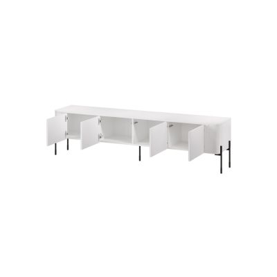 2. TV cabinet VERA 190x40x50 white matt