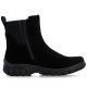 2. Waterproof Comfortable Black Leather Women’s Ankle Boots – Rieker 7269-00