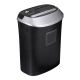 4. Activejet ASH-1201D shredder, P-3, 25 l, 5x38 mm shreds, 12 sheets, black and silver.