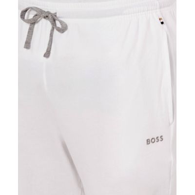 3. BOSS Men's Mix&Match Open White Shorts (50515314-111)