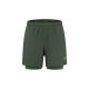 Rogelli 2in1 ESSENTIAL shorts green XL