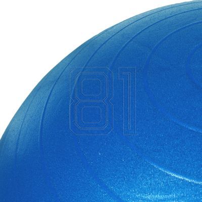 24. Gymnastics ball PROfit 85cm blue with pump DK2102