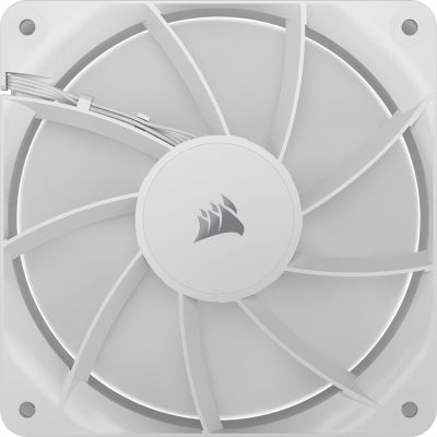 4. Corsair RS120 Computer Case Fan 12cm White 3 pcs.