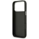 7. Guess Grained Big 4G Classic Logo case for iPhone 17 Pro Max - black