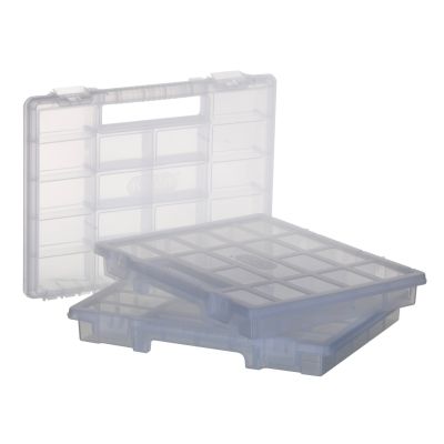 9. Stack n Roll Tool Box with 3 Organizers