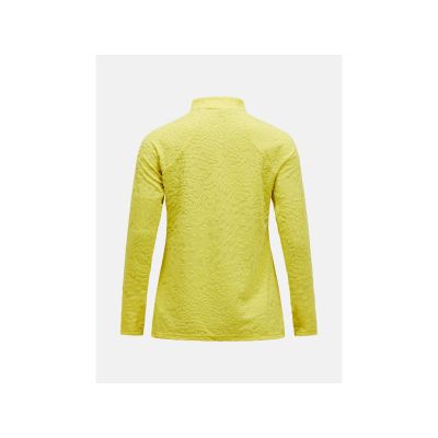 3. Women's PEAK PERFORMANCE W Discover Midlayer Sweatshirt Yellow