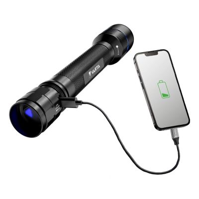 6. Varta 18922 Black LED Hand Flashlight