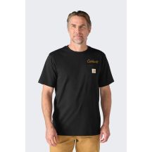 Carhartt Irvine Hard Work BLACK T-shirt