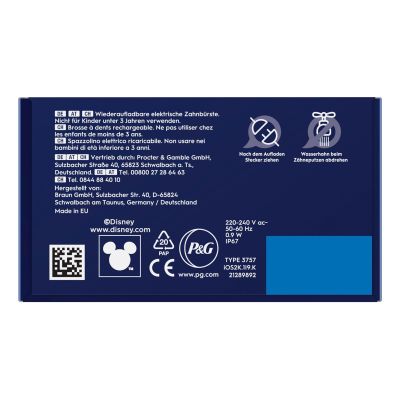 6. Oral-B iO Series 2 Kids 6+ Stitch Electric Toothbrush