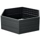 10. GARDEN BED EDGE BASE WOOD 6 ELEMENTS ANTHRACITE