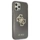 4. Guess GUHCP12LPCUGL4GBK iPhone 12 Pro Max 6.7" black/black hard case Glitter 4G Big Logo