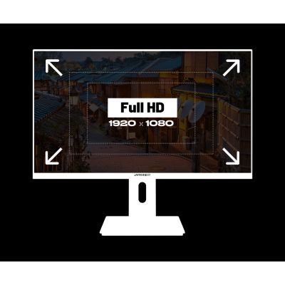 6. Monitor JAPANNEXT 60.5cm JN-I238FHD120F-HSP-W 16:9 HDMI white FHD