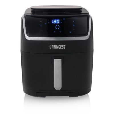 10. Princess 182080 Single 6.5L Standalone 1700W Hot Air Fryer Black