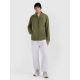 4. Men’s Regular-Fit Fleece Pullover with Stand-Up Collar 4F 4FRMM00TFLEM435-43S