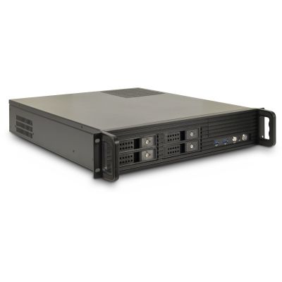 6. Inter-Tech 2U-2504 Rack Black