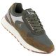 Men's leather khaki sneakers Mcrthur MA254