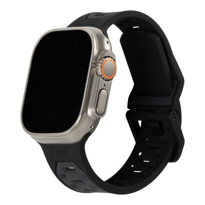 3. UAG Urban Armor Gear Civilian Strap for Apple Watch Ultra/42/44/45mm Graphite