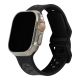 3. UAG Urban Armor Gear Civilian Strap for Apple Watch Ultra/42/44/45mm Graphite