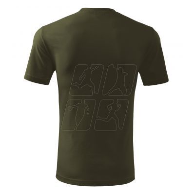 3. Malfini Classic New M MLI-13269 military T-shirt
