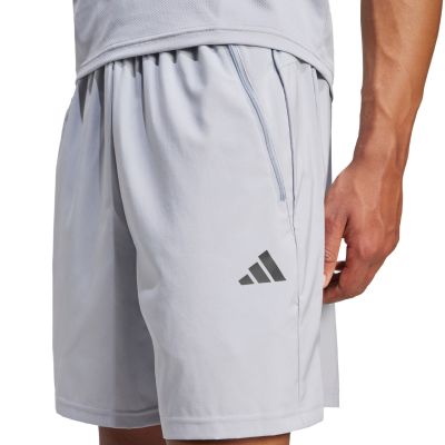 10. Men's adidas Train Essentials Woven Training Shorts Gray JX2716