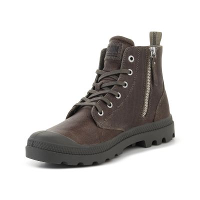 3. PALLADIUM PAMPA ZIP LTH ESS DUSKY GREEN M 76888-308