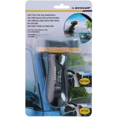 12. CAR WINDOW ANTI-FOG SPONGE 100ML DUNLOP