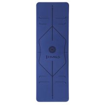 YM10 Dark Blue HMS TPE yoga mat