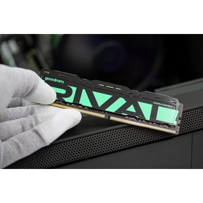 11. DDR4 8GB 3200MHz UDIMM goodram RIVAL Radiant Green
