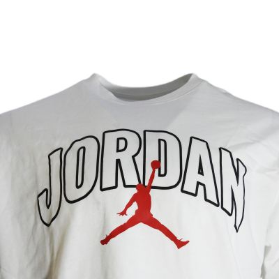 7. Men's Air Jordan Brooklyn Arch Logo T-shirt White - IB7347-100