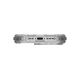 5. Urban Armor Gear Plyo Cell Phone Case 16 cm (6.3") Silver, Transparent