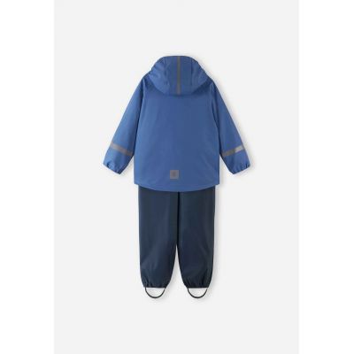 2. Reima Tihku Jr Raincoat Set 5100021A-6550