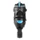 8. NILS EXTREME NH11912 A 2IN1 ROLLER SKATES BLACK-BLUE SIZE M (35-38) WITH REPLACEABLE HOCKEY BLADE